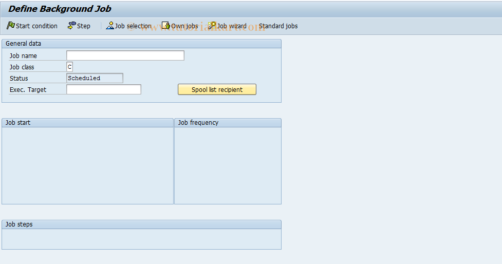 SAP TCode PPPDC03 - Upload Request PP-PDC
