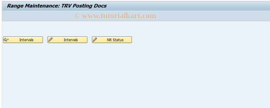 SAP TCode PR11 - Number range maint.: HRTR_PDOC