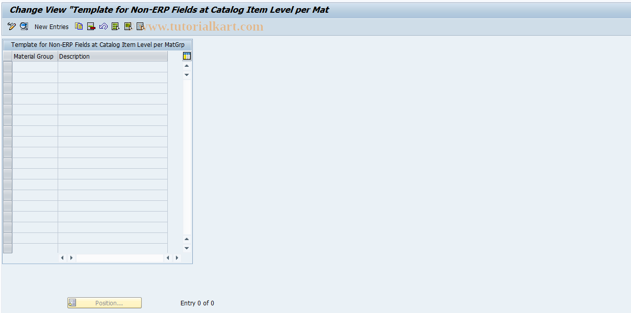 SAP TCode PRICATCUS6 - Pricat: Maintenance  View V_Pricat_006