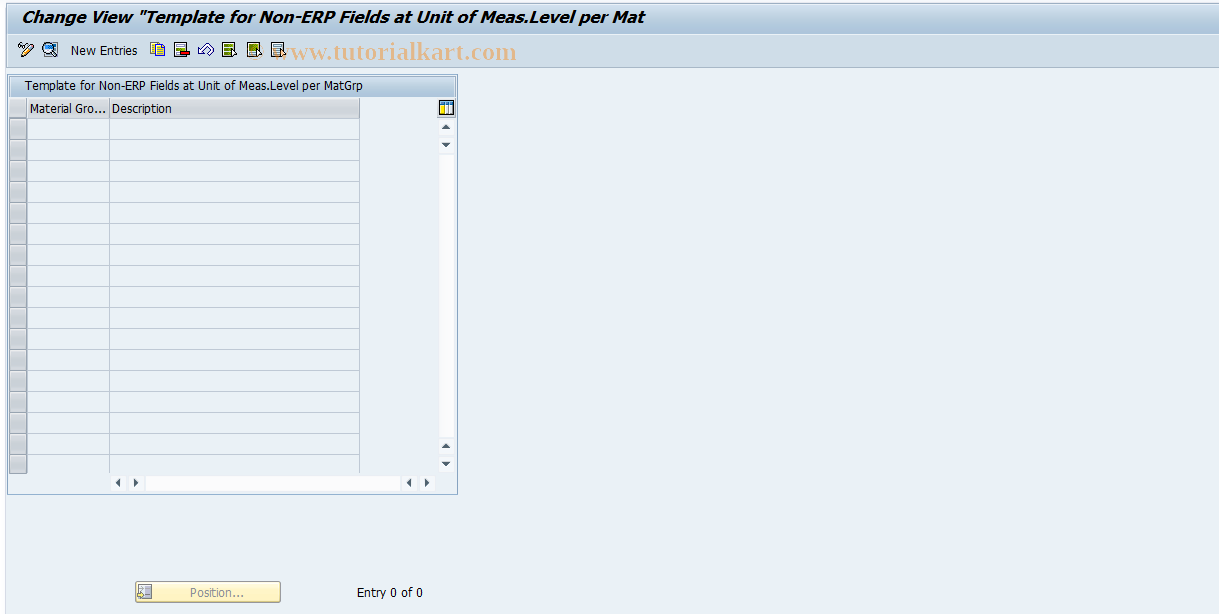 SAP TCode PRICATCUS7 - Pricat: Maintenance  View V_Pricat_007