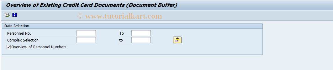 SAP TCode PRTC - Display Imported Documents