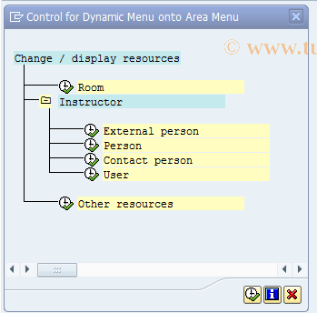 SAP TCode PSV0 - Change / Display Resources