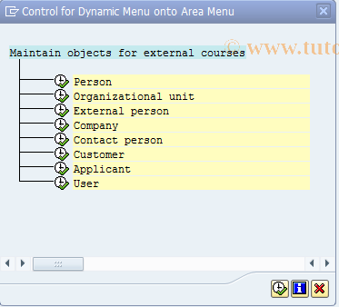 SAP TCode PSV9 - Change / Display Attendee