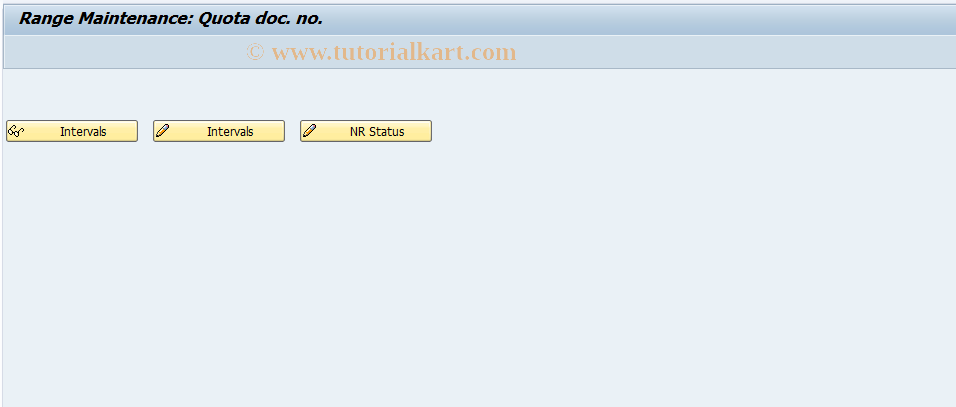 SAP TCode PT11 - Number Range Maintenance: PTM_QUONR