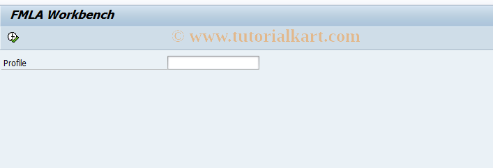 SAP TCode PTFMLA_PROF - FMLA Workbench