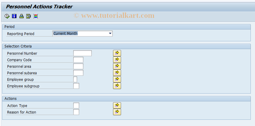 SAP TCode PY_KW_HKWPATR0 - Attrition Report