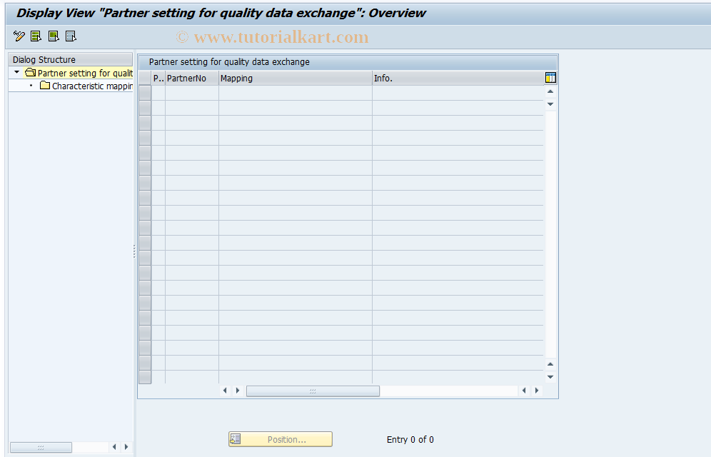 SAP TCode QCE3 - Display Communication Support