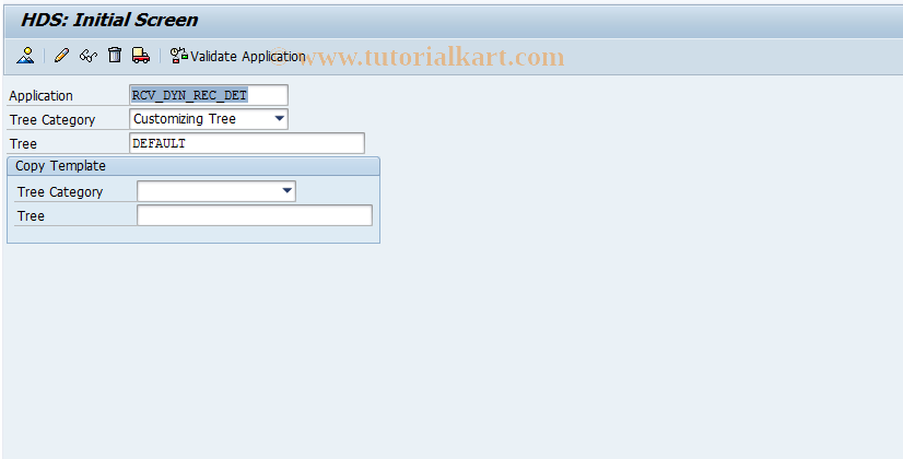 SAP TCode RCV_DYN_REC_DET_HDS - Rules for Dynamic Recipient Determ.