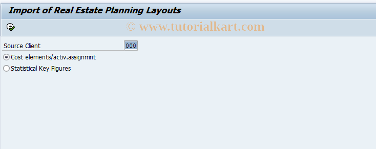 SAP TCode RECOPLLAYIMP - RE: Import Planning Layout