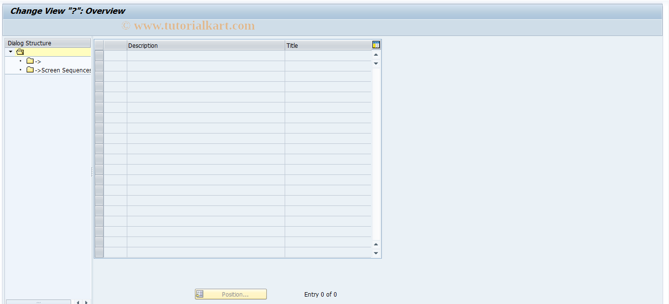 SAP TCode REGC0014 - Role Category  Groupings