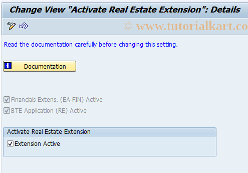 SAP TCode REMIZA - Activate Flexible RE Management