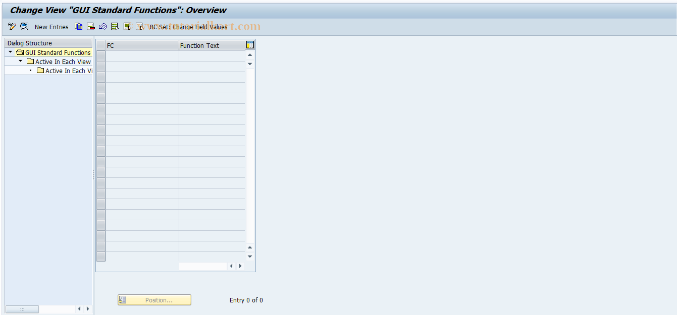 SAP TCode REMN0008 - MN: CUA Standard Functions