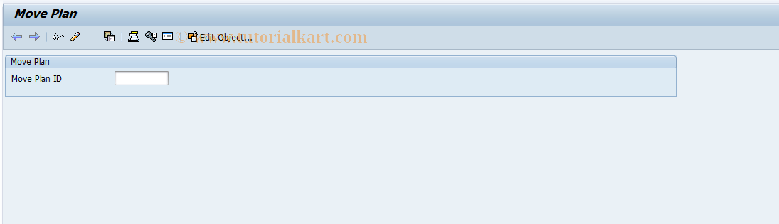 SAP TCode REORMP - Move Planning