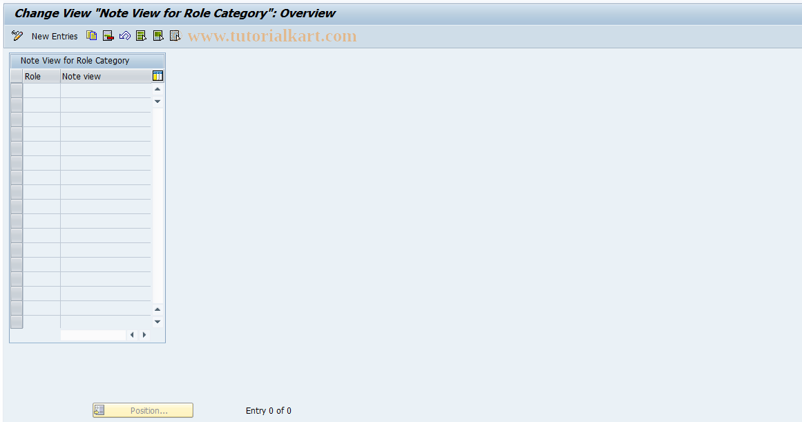 SAP TCode REORMP0106 - MP: Assgnmt Object Part --> Memo ID