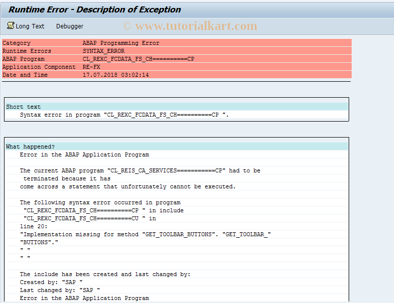 SAP TCode REXCFFS - Enter Mass Process. of Ending Level