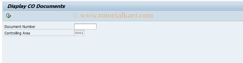 SAP TCode RKABSHOW - Display CO Document