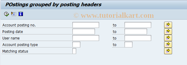 SAP TCode RL17P - All RP account postings