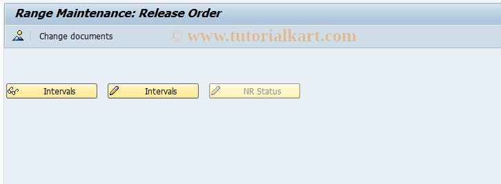 SAP TCode RLMFW_NUM - Number Ranges for Release Management