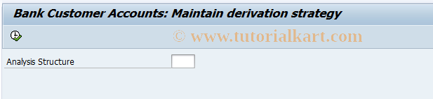 SAP TCode RMBK1 - BCA: Derivation Strategy
