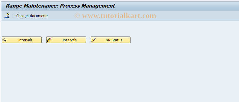 SAP TCode RMS_POB_NR - Maintain Number Ranges for Process Mgmt