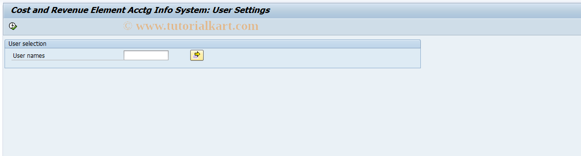 SAP TCode RPAN - Info.Sys. Record Ledger: Presettings