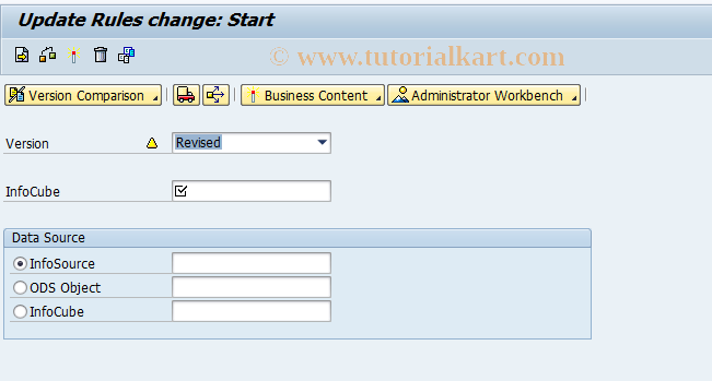 SAP TCode RSU2 - Change update rules