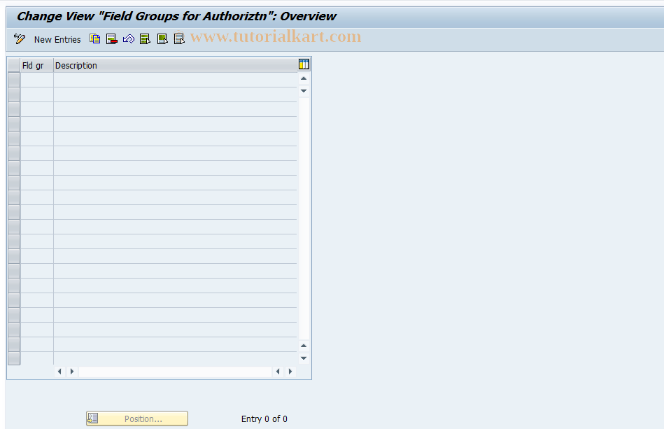 SAP TCode RTPB19 - RPUS Field groups for authorization