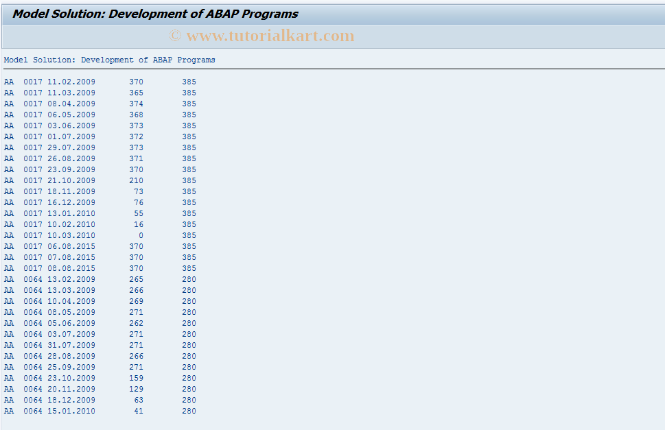 SAP TCode SAPBC400WBS_GS - Exercise 3 - 3