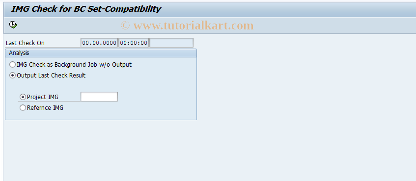 SAP TCode SCPRUPP - Use of BC Sets in IMG