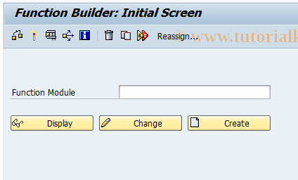 SAP TCode SE37 - ABAP Function Modules