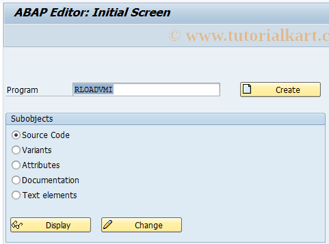 SAP TCode SE38Q -  Initialize Data Transfer In Transit Qty