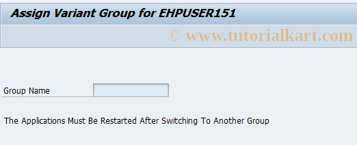 SAP TCode SHD_SWITCH - Activate Standard Variant User