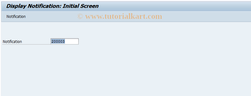 SAP TCode SHN3_ - Display Shift Note