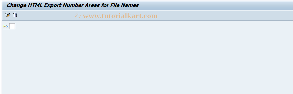 SAP TCode SI24_7 - Set export_range in iwbsetting