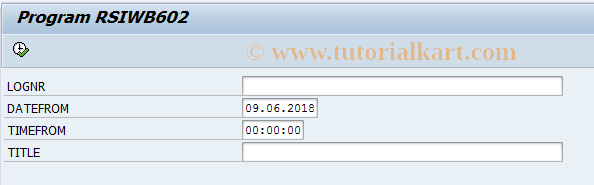 SAP TCode SI89 - Analyze HTML Export Logs