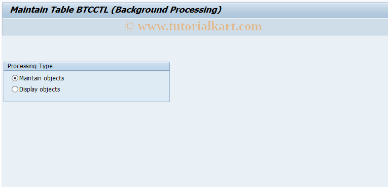 SAP TCode SM61BAK - Old SM61