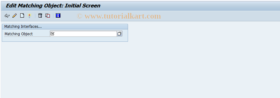 SAP TCode SMIF - Matching Interfaces
