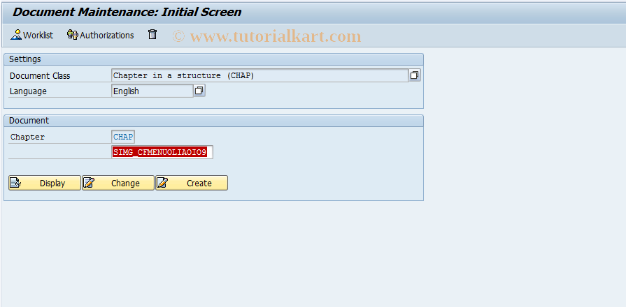 SAP TCode SO72 - Maintain Hypertext Module