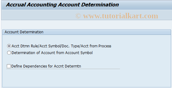 SAP TCode SOAAD - ACE Account Assignment
