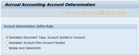 SAP TCode SOAAD_META - ACE Account Assignment