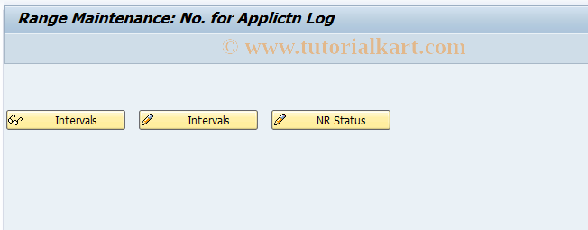 SAP TCode SOA_ACEPS_APPLLOG - Number Range Maintenance: ACEAPPLLOG