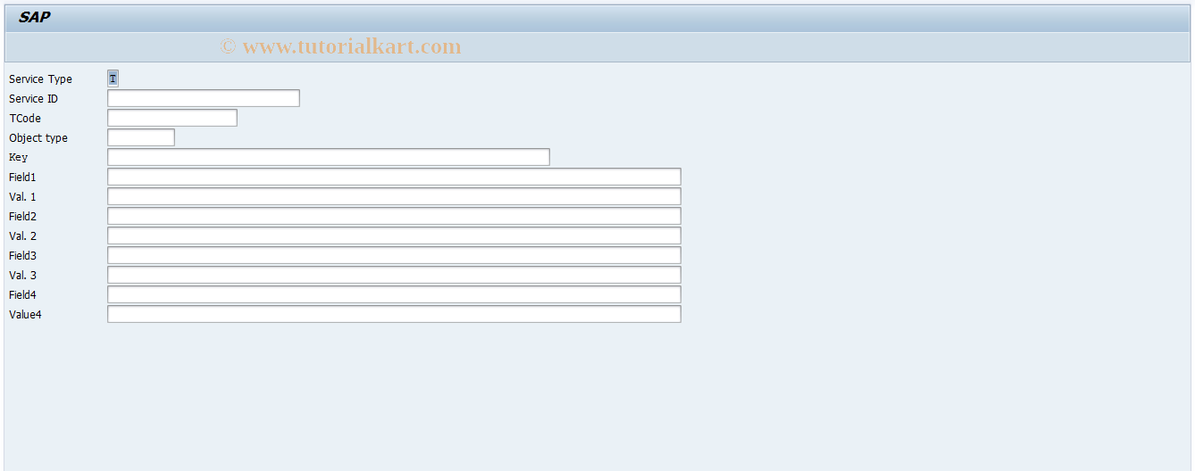 SAP TCode SPO1 - Generic Transaction Starter