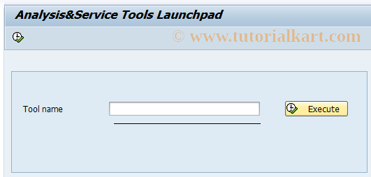 SAP TCode ST13 - Analysis&Monitoring tool collection