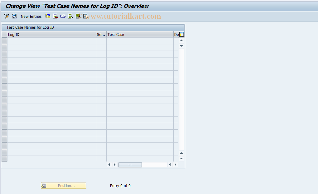 SAP TCode ST35 - Glob. Perf. Analysis: Assign CATTs