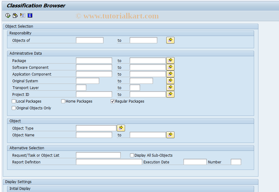 SAP TCode STRANSLDEPTH - Classify Translation Depth