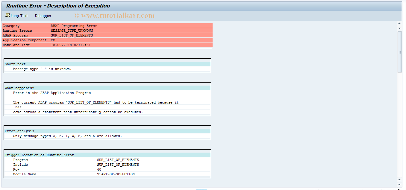 SAP TCode SURQC - Survey: Question catalog