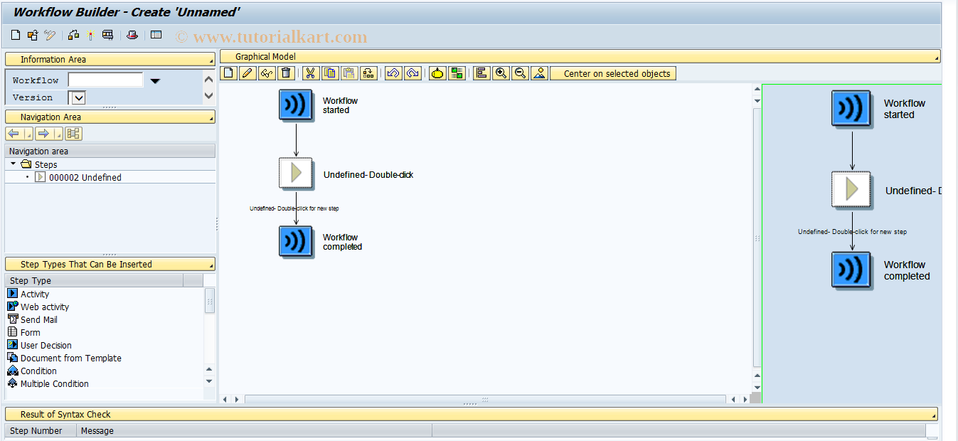 SAP TCode SWDB - Create workflow