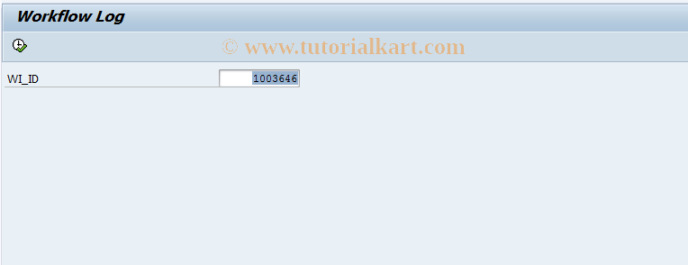 SAP TCode SWDP - Show Graphical Workflow Log