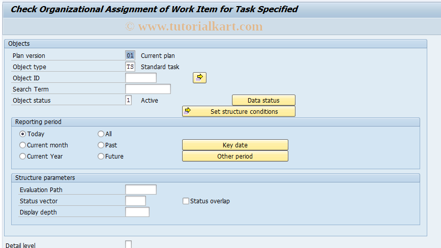 SAP TCode SWLC - Check Tasks for Agents