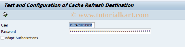 SAP TCode SXI_CACHE_CONFIG - Cache Refresh Configuration